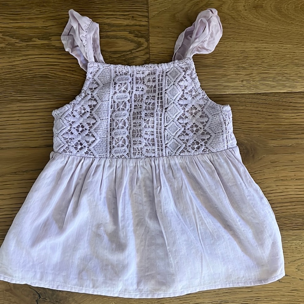 Toddler Flutter Sleeve Top by Art Class 4T